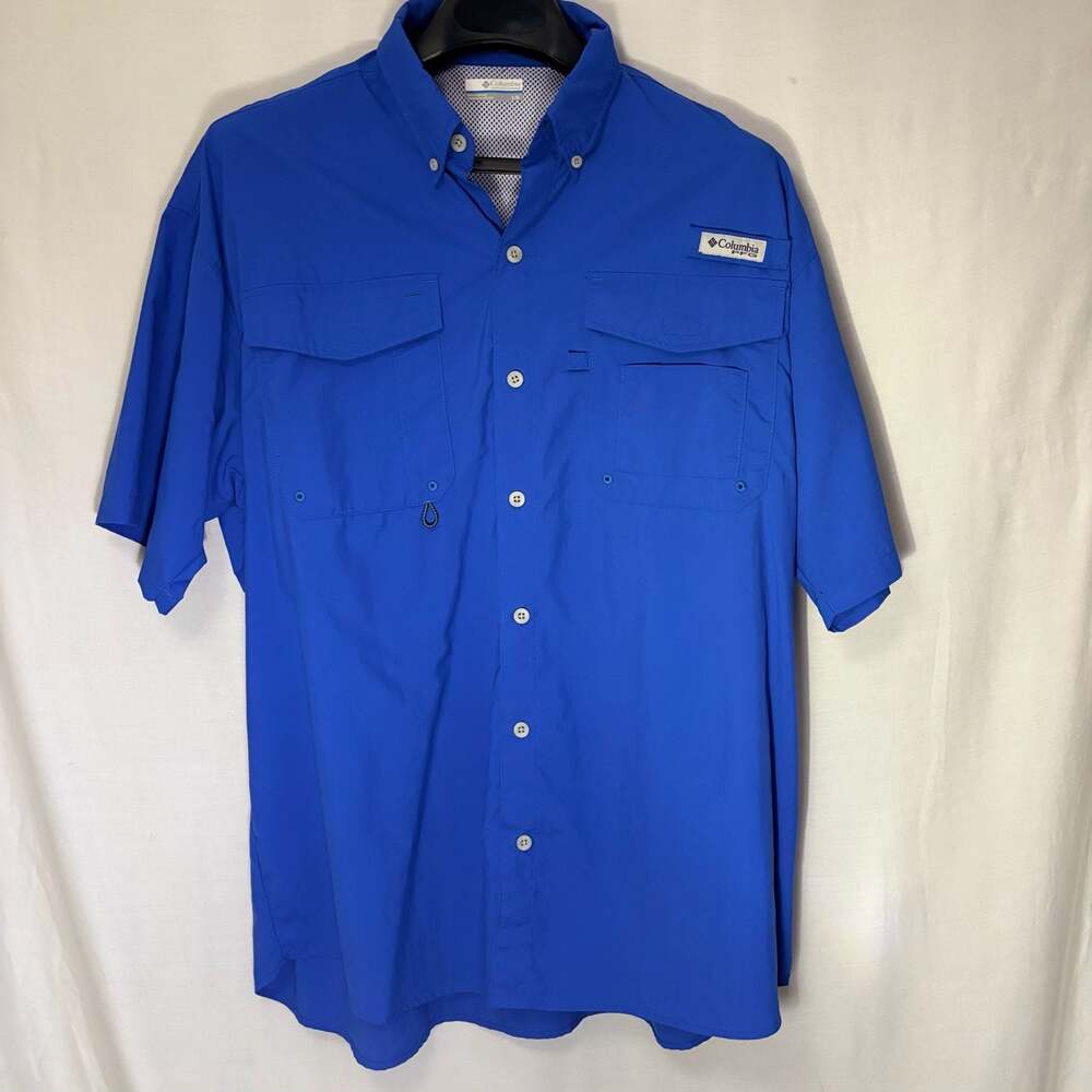 Columbia Pfg Bonehead Short Sleeve Fishing Shirt